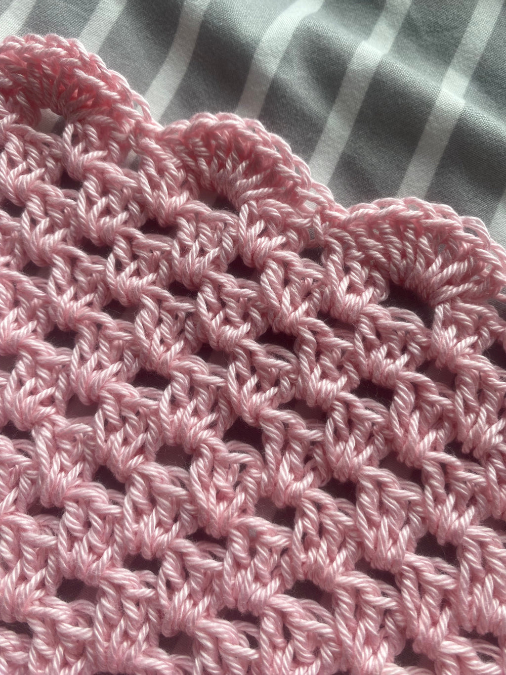 Pre-Order | Personalised Crochet Baby Blanket