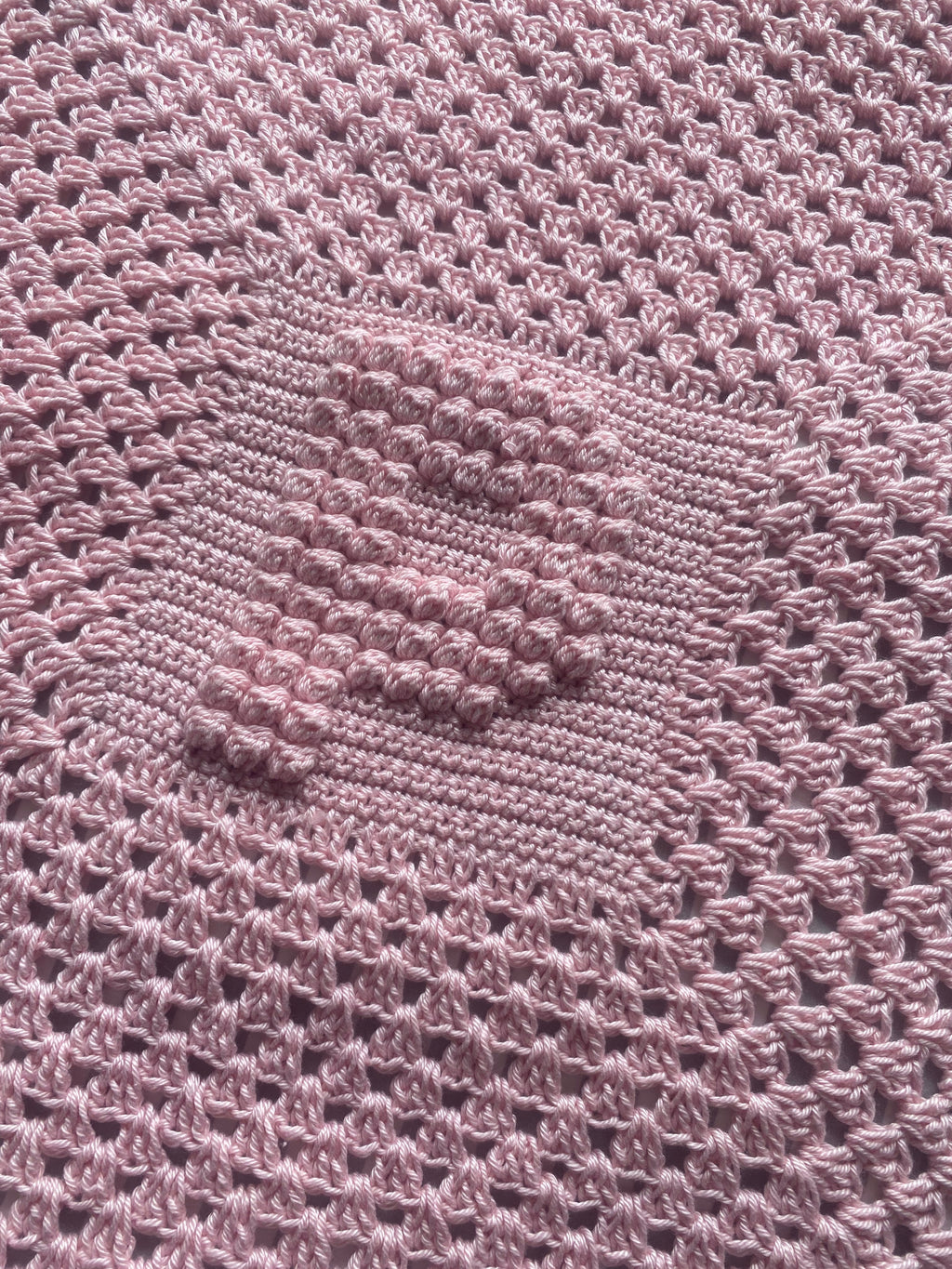 Pre-Order | Personalised Crochet Baby Blanket